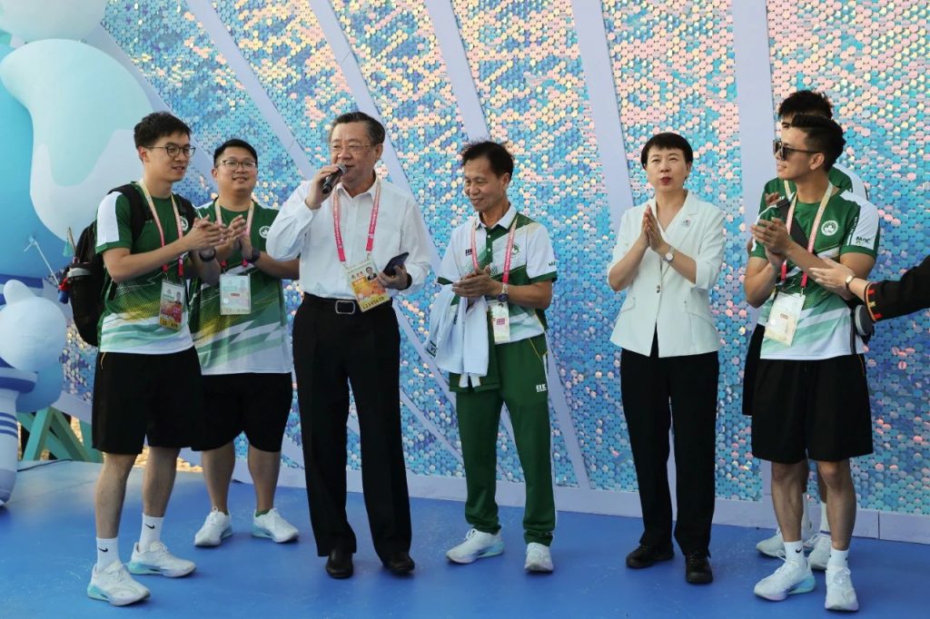 第十二届全国少数民族传统体育运动会民族大联欢在三亚举行 郭卫平尹丽波参加活动 时政要闻 第2张-民族画报